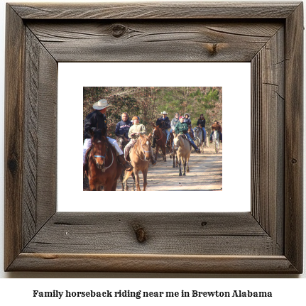 family horseback riding near me in Brewton, Alabama